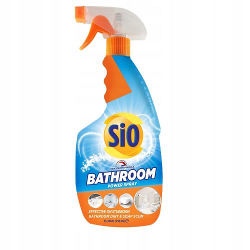 SIO - płyn do mycia łazienki Bathroom Power Spray 750ml na Arena.pl