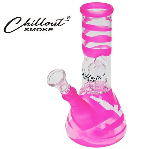 Bongo Szklane Chillout Smoke 20 cm Perkolator Lodowa Komora Fajka Wodna na Arena.pl