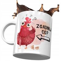 Kubek Śmieszny Zabawny Zgadnij Co? Prezent Z Nadrukiem Ze Zdjęciem