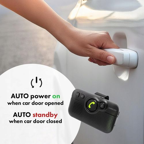 ZESTAW GŁOŚNOMÓWIĄCY Bluetooth 5.0 do SAMOCHODU AUTOSTART USB-C A2DP 2W na Arena.pl