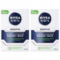 NIVEA MEN Sensitive Balsam po goleniu łagodzący do wrażliwej skóry 100ml x2