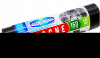 Worki na śmieci czarne 160 L 10 sztuk