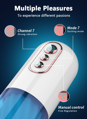 masturbator vibration 7, 7 sucking modes, hand na Arena.pl