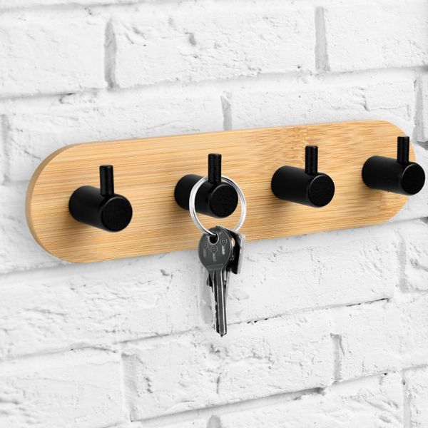 Wieszak loftowy ścienny Kendar poczwórny zdjęcie 5