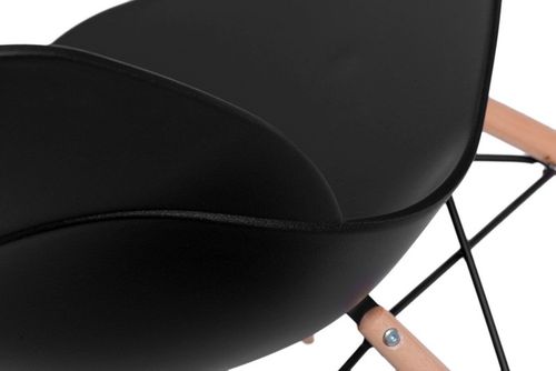 Krzesło Layer DSW czarne na Arena.pl