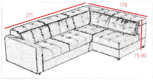 Narożnik Pablo, funkcja spania na Arena.pl