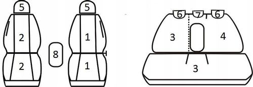 Pokrowce miarowe do Mazda 3 II HB (2008-2014r) na Arena.pl