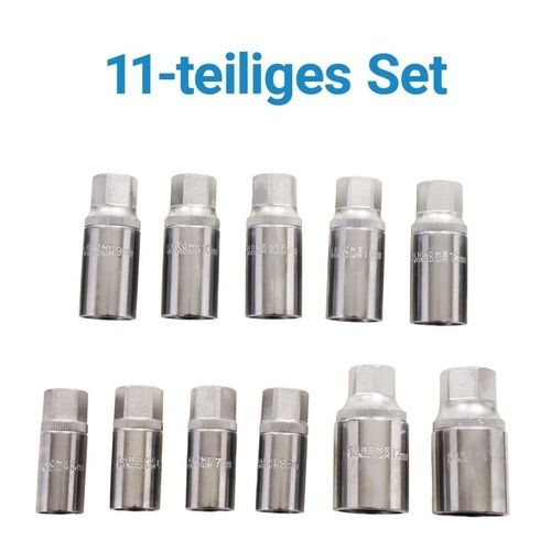 19606 Zestaw wykrętaków do szpilek 11 elementów w walizce (napę 1/2") na Arena.pl