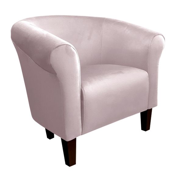 Fotel Milo nogi venge szary róż MG55 zdjęcie 1