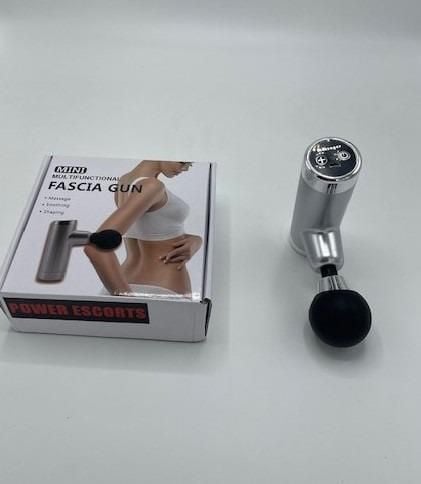 Massage Gun Mini Silver zdjęcie 1