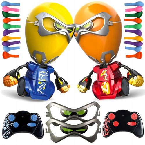 Zdalnie Sterowane Walczące Balony Roboty 2 piloty 20 balonów Walka Robotów na Arena.pl