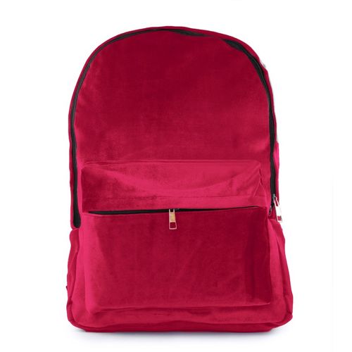 Plecak Aksamitny Velvet Bordo na Arena.pl