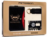 BOX upominkowy na DZIEŃ TATY portfel brelok karta