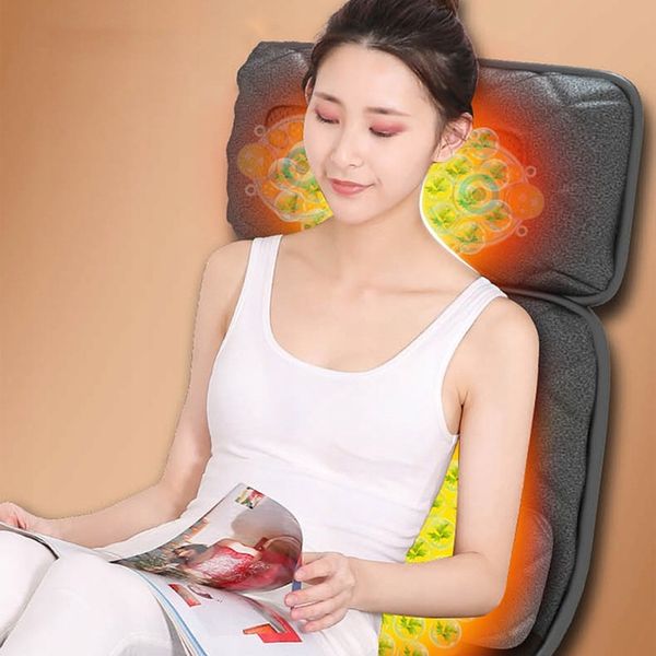 Materac masujący mata masująca shiatsu nefrytowy grzanie Gateway do masażu zdjęcie 16