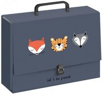 TECZKA SZKOLNA Z RĄCZKĄ GRUBA XL A4 Friends BOYS