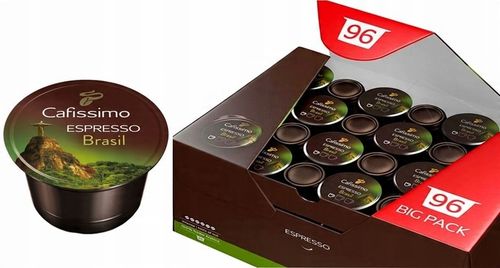 TCHIBO CAFISSIMO ESPRESSO BRASIL 96 sztuk BIG PACK na Arena.pl