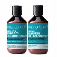 BIOELIXIRE ZESTAW Szampon + Maska do włosów Z KWASEM HIALURONOWYM 2x300ml