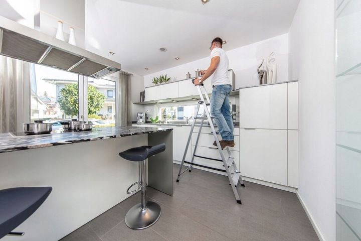 Drabina wolnostojąca KRAUSE Monto Safety 1x4 zdjęcie 13