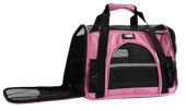 Transporter do 8 kg różowy dla kota psa torba PAWVOYAGER 43x25x33cm