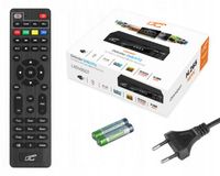 Tuner DVB-T-2 LTC TV naziemnej DVB507 z pilotem programowalnym H.265