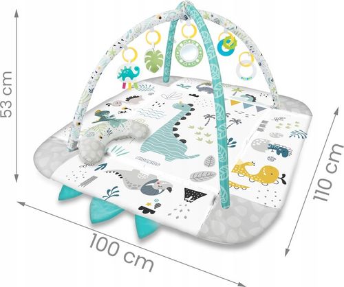 MATA EDUKACYJNA RICOKIDS DLA NIEMOWLĄT DUŻA INTERAKTYWNA + GRATIS PODUSZKA na Arena.pl