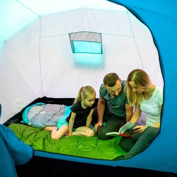 NILS Namiot Turystyczny Kempingowy 6 Osobowy Wodoodporny + Pokrowiec zdjęcie 12