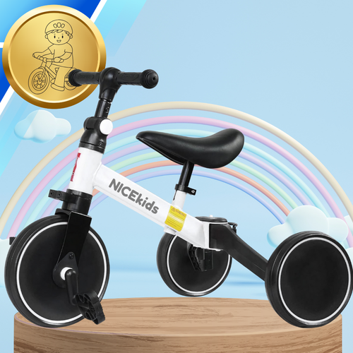 rower trójkołowy 3w1 nicekids dla dzieci jeździk biegowy rowerki malucha na Arena.pl