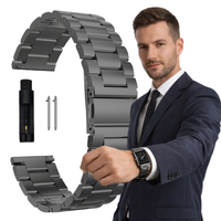 Pasek metalowy do Xiaomi Redmi Watch 5 Lite bransoleta na zegarek czarny