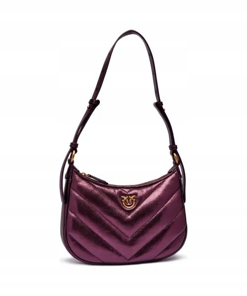 Torebka Pinko Skórzane hobo HALF MOON MINI zdjęcie 2