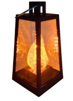 Znicz lampion latarnia SUNLIGHT LED 22 cm