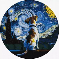 Obraz Malowanie po numerach d26 IDEYKA NA RAMIE