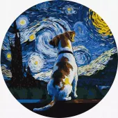 Obraz Malowanie po numerach d26 IDEYKA NA RAMIE