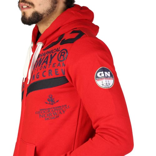 Geographical Norway bluza męska czerwony M na Arena.pl