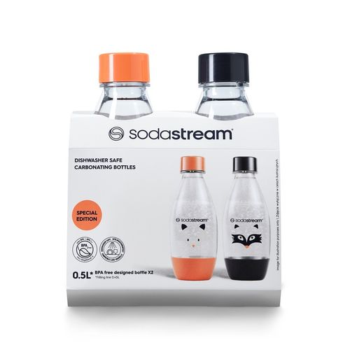 Małe Butelki na Wodę do Saturatora 0,5 l Sodastream Little Heroes na Arena.pl