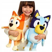 PLUSZOWA MASKOTKA PRZYTULANKA BLUEY BLUE I BINGO 25 CM PLUSZAK DLA DZIECI