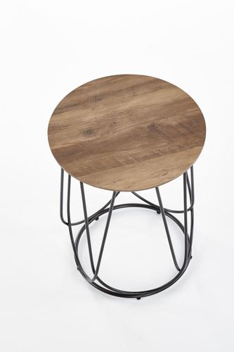 Stolik kawowy Jenna S czarny/orzechowy na Arena.pl