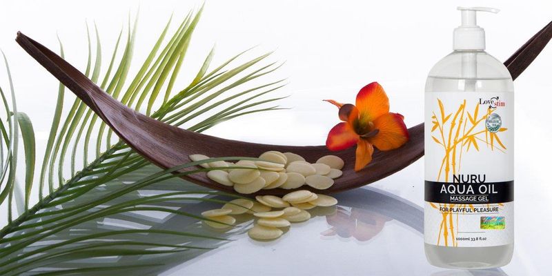 Olejek-Nuru Aqua Oil 1000Ml zdjęcie 3