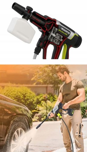 Myjka Ciśnieniowa Akumulatorowa elektryczna ALUMINIOWA pompa toolme na Arena.pl