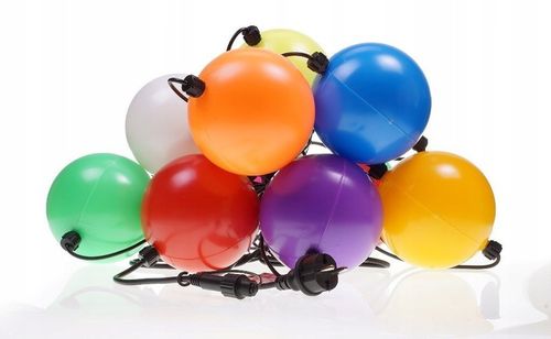LAMPKI CHOINKOWE LED-12 DUŻE KULE ZEWNĘTRZNE MIX na Arena.pl
