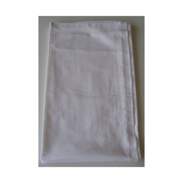 Pielucha flanela 70x80 biała RONI zdjęcie 1