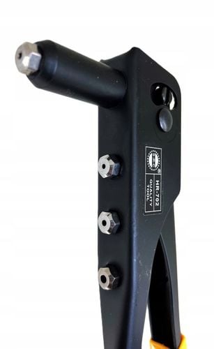 Nitownica ręczna do nitów zrywalnych 2.4 - 4.8 mm + 200 sztuk nitów na Arena.pl