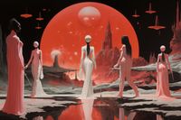 Plakat 45x30cm Wędrowcy z Innego Świata