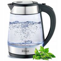 CZAJNIK ELEKTRYCZNY SZKŁO LED 1,7L 2200W