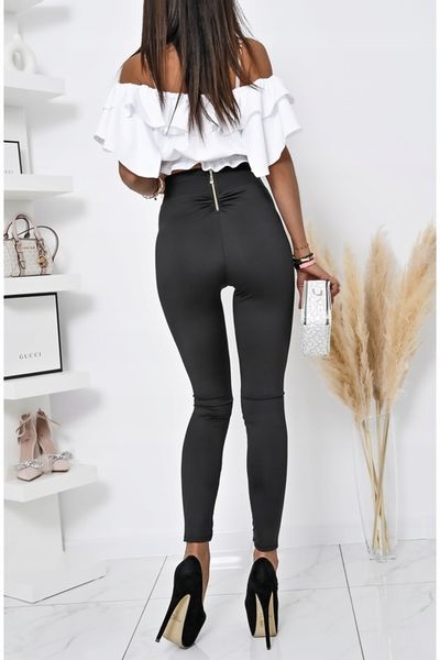 ELEGANCKIE SOPASOWANE LEGGINSY Z ZAMKIEM LAURE! WZ.2 zdjęcie 9