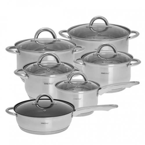 12 elementowy zestaw garnków kinghoff kh-4450 na Arena.pl