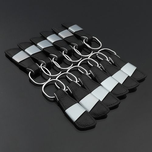 Brelok Do Kluczy - Zawieszka - MERCEDES - Skóra (Czarny) na Arena.pl