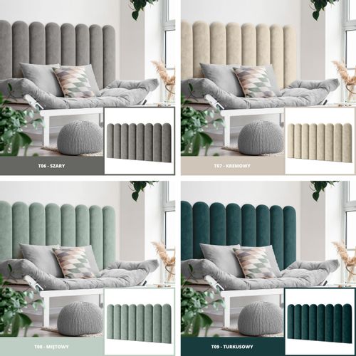 PANELE TAPICEROWANE DLA DZIECI PŁOTEK WEZGŁOWIE 3D 100cm x 30cm na Arena.pl