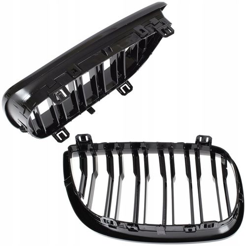 Atrapa Nerki Grill Czarny Połysk do BMW 1 E81 E82 E87 E88 Przed na Arena.pl