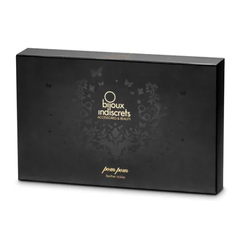 bijoux indiscrets pom pom elegancki tickler z piorek czarny na Arena.pl