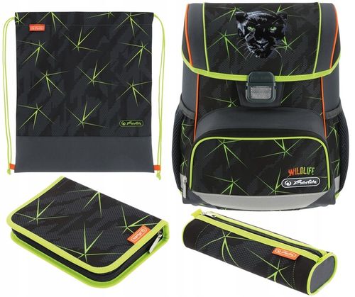 TORNISTER SZKOLNY HERLITZ LOOP PLUS PUMA ZESTAW KLASA 1-3 na Arena.pl